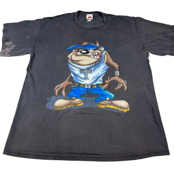 Vintage Looney Tunes Taz Tasmanian Devil T-Shirt - Picture 1 of 8